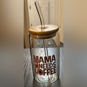 Glass momma needs coffee cup
